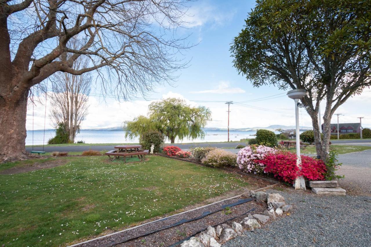 Jack & Di'S Lakefront Motel ロトルア エクステリア 写真