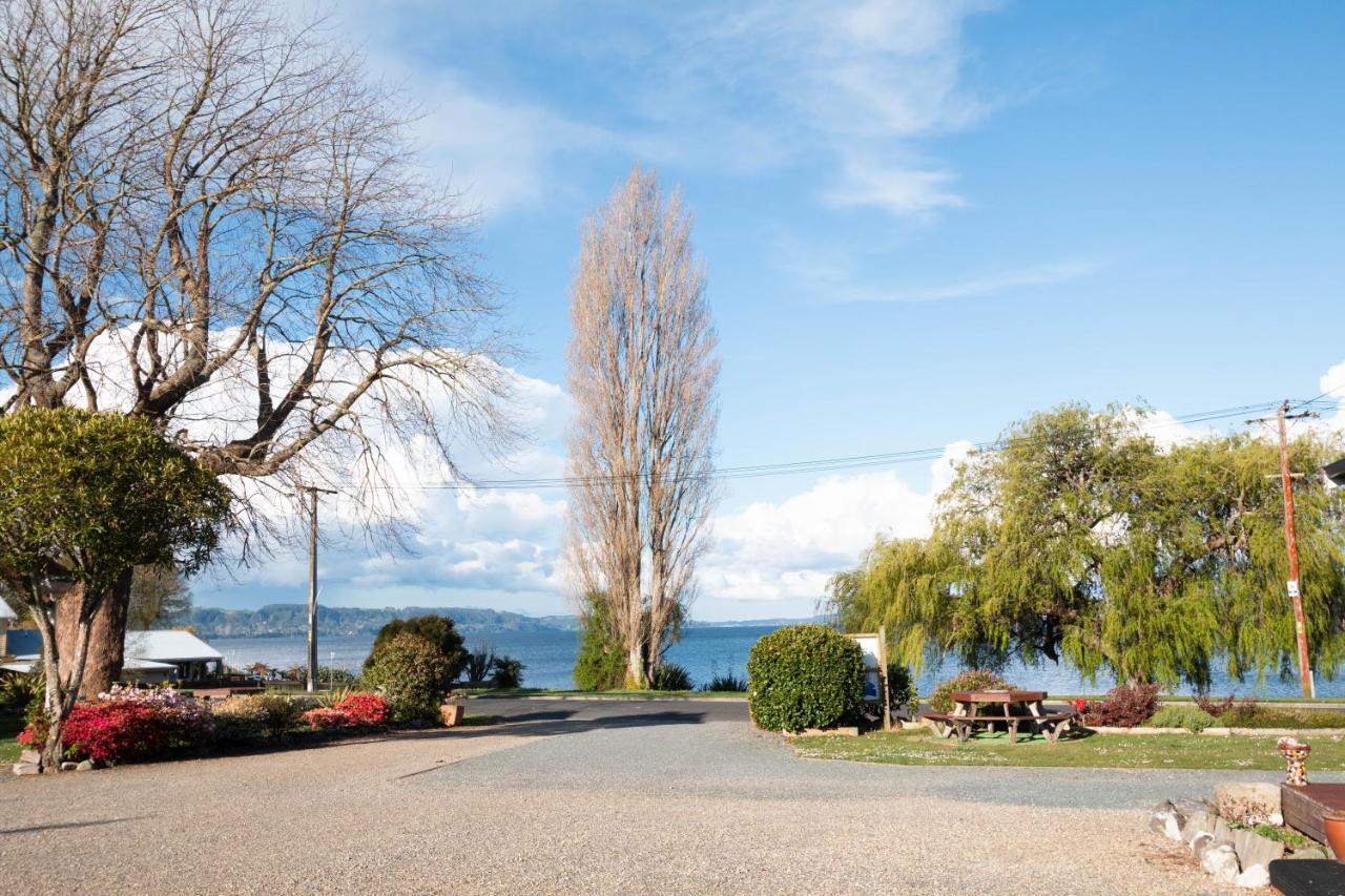 Jack & Di'S Lakefront Motel ロトルア エクステリア 写真